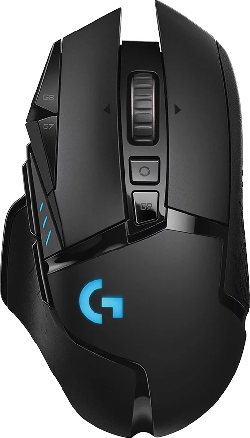 Maus Logitech G502 X LIGHTSPEED pa kabllo gaming 2.4GHz, e zezë