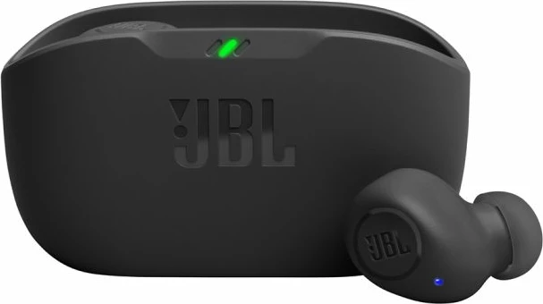 Kufje JBL Vibe Buds TWS, JBLVBUDSBLK, Bluetooth 5.2, mikrofon, bateri deri 32 orë, zi