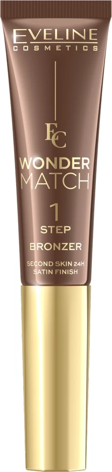 Bronzer kremoz për femra Eveline Cosmetics Wonder Match Ultra-Creamy 02, 14ml