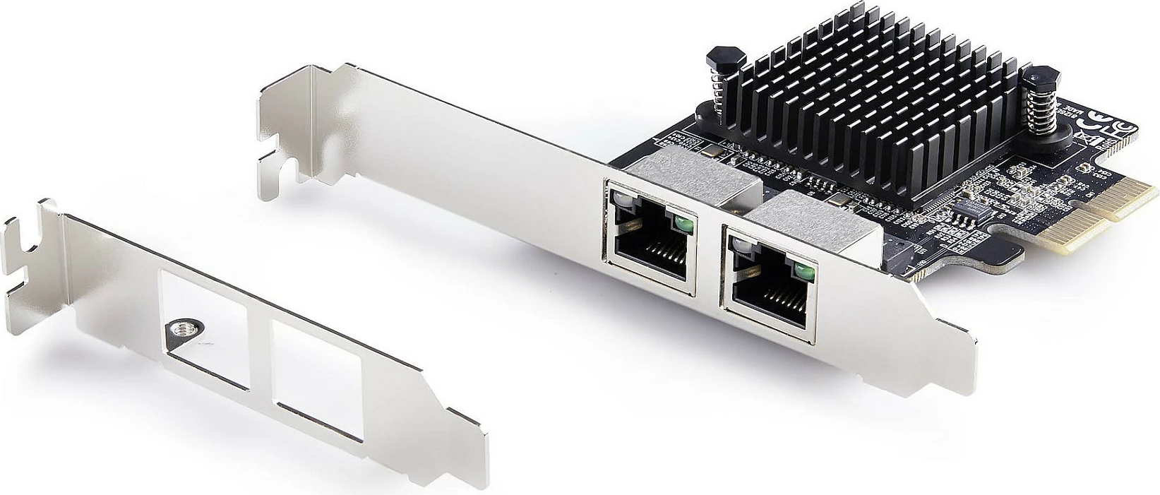 Kartë rrjeti PCIe StarTech 2-Port 5G, Realtek RTL8126, 2x RJ-45, 5000 Mbit/s, e zezë