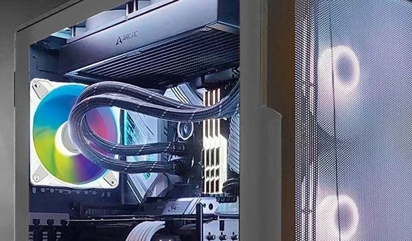 Ventilator PC Arctic P12 PWM PST A-RGB 0dB 120mm 4-pin PWM, i bardhë, 1 copë (ACFAN00254A)