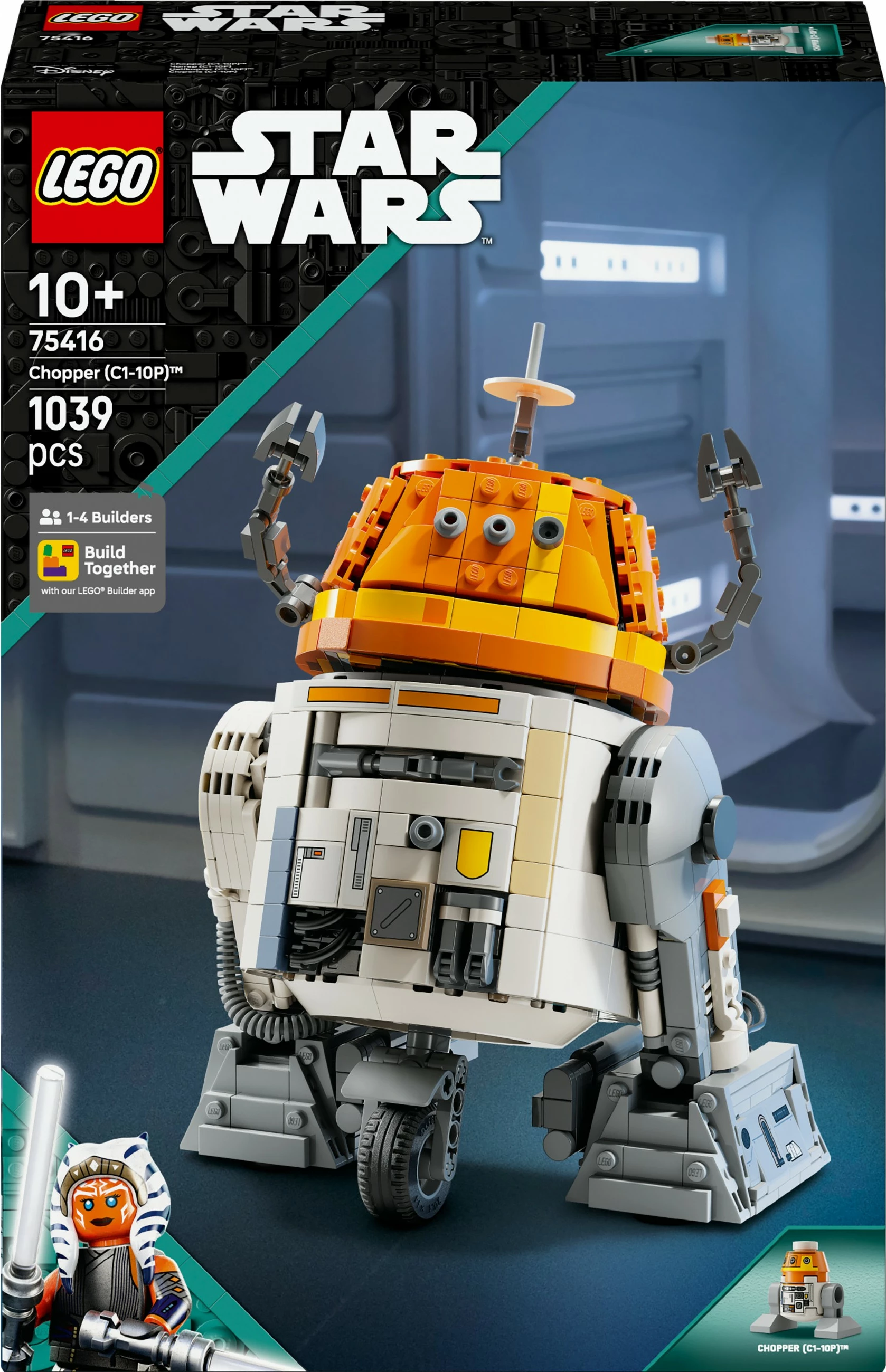 Set ndërtimi LEGO Star Wars Chopper C1-10P 1039 pjesë multikolor
