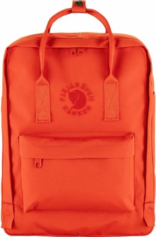 Çantë shpine Fjallraven Re-Kanken, portokalli