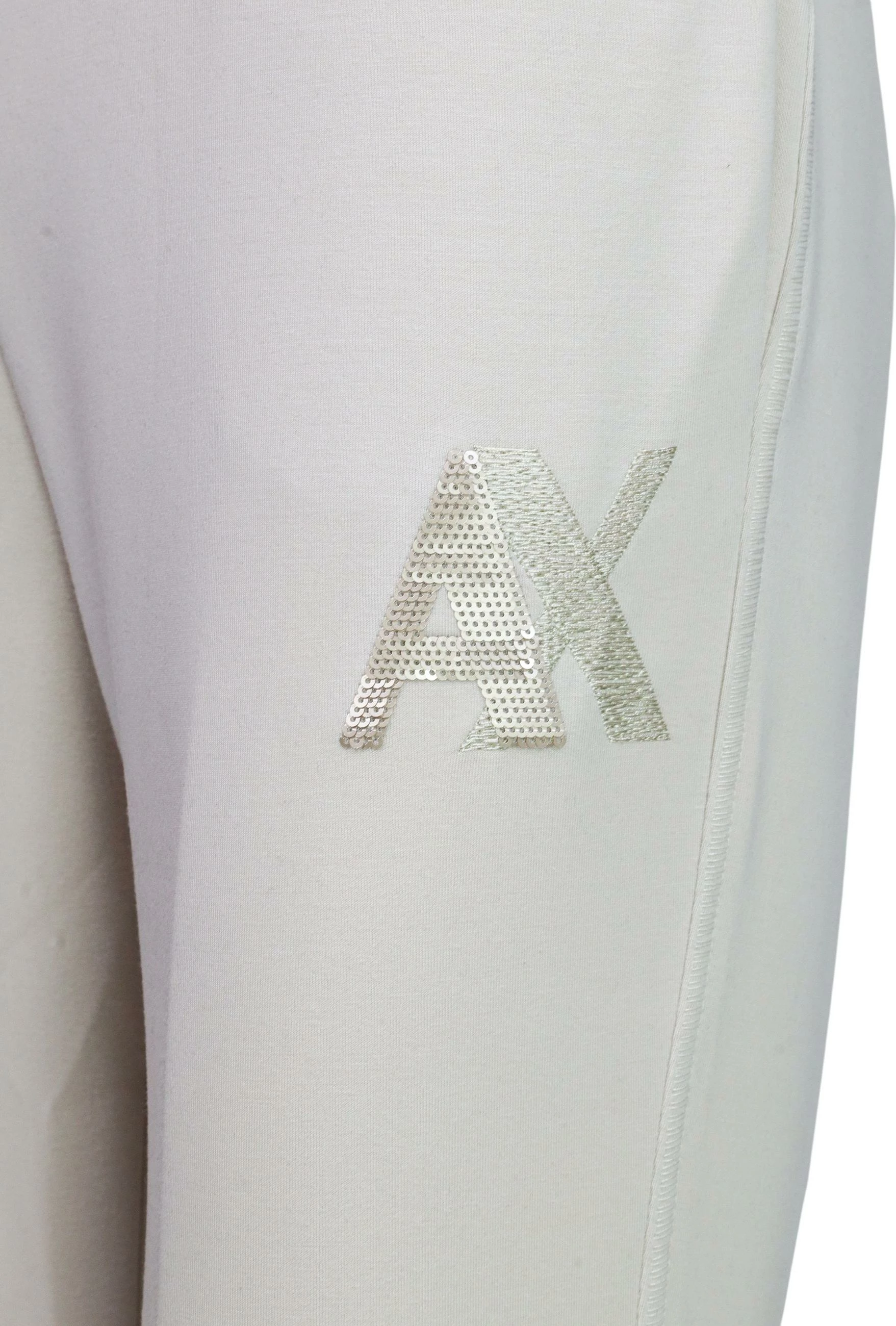 Pantallona sportive për femra Armani Exchange XW002862 AF13397, bezhë e çelët [Madhësia: S]