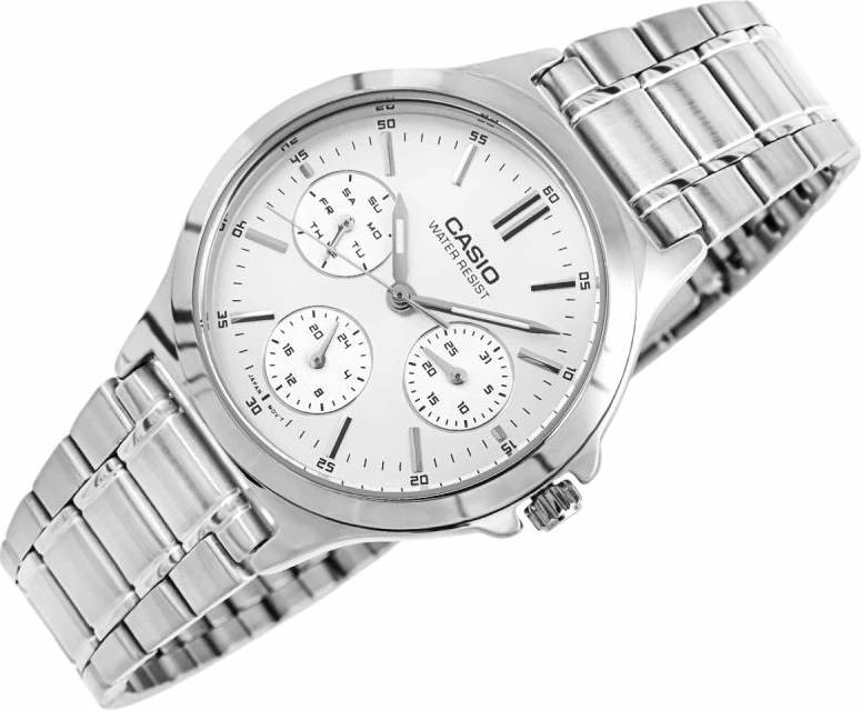 Orë dore për femra CASIO, argjend