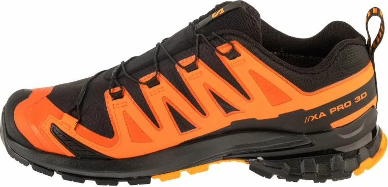 Atlete për meshkuj Salomon, të zeza-portokalli