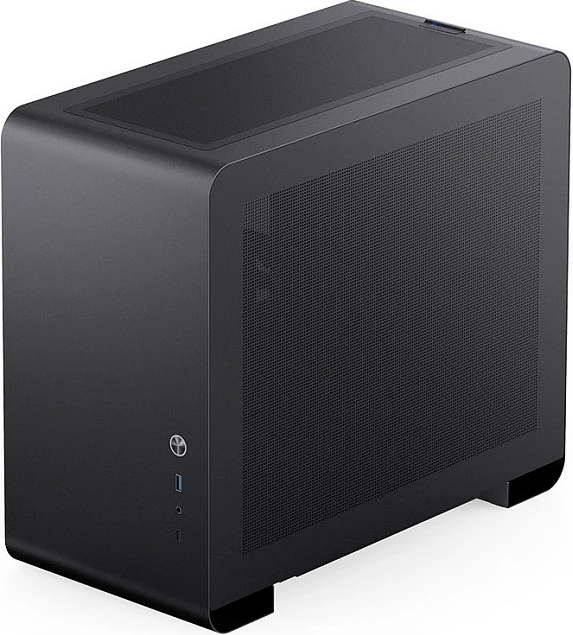 Kasë Jonsbo U4 Mini, Micro-ATX, Tempered Glass, e zezë