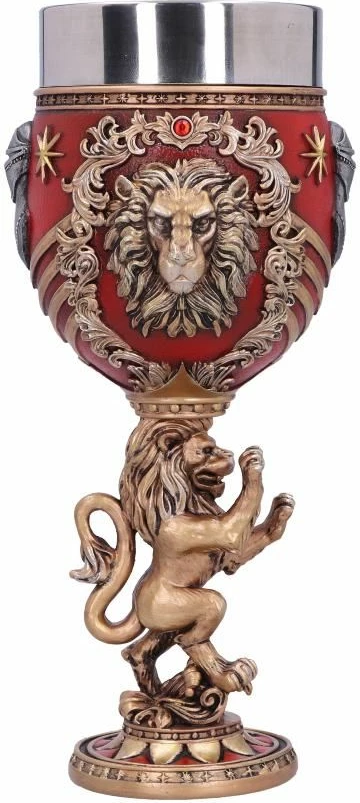 Mug koleksionues NEMESIS NOW Harry Potter Gryffindor, resin i pikturuar me dorë, kuqe/ari