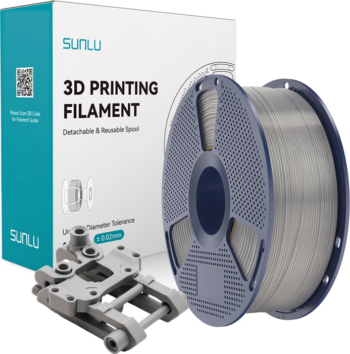 Filament ABS Sunlu ABS S, argjend