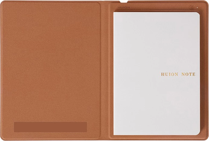 Bllok digjital, Huion, Note X10, A5, Bluetooth 5.0, 4096 nivele presioni, 50 faqe, kafe