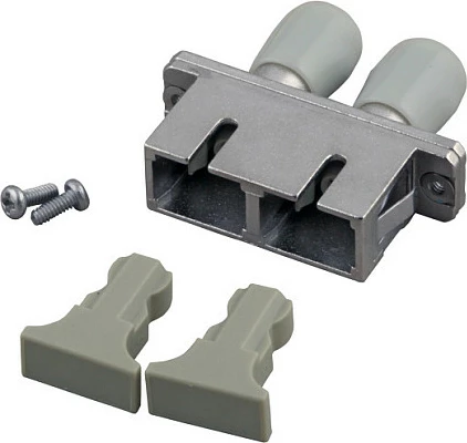 Adapter fibër optike EFB Elektronik 53320.34, SC/ST duplex, single-mode, metalik