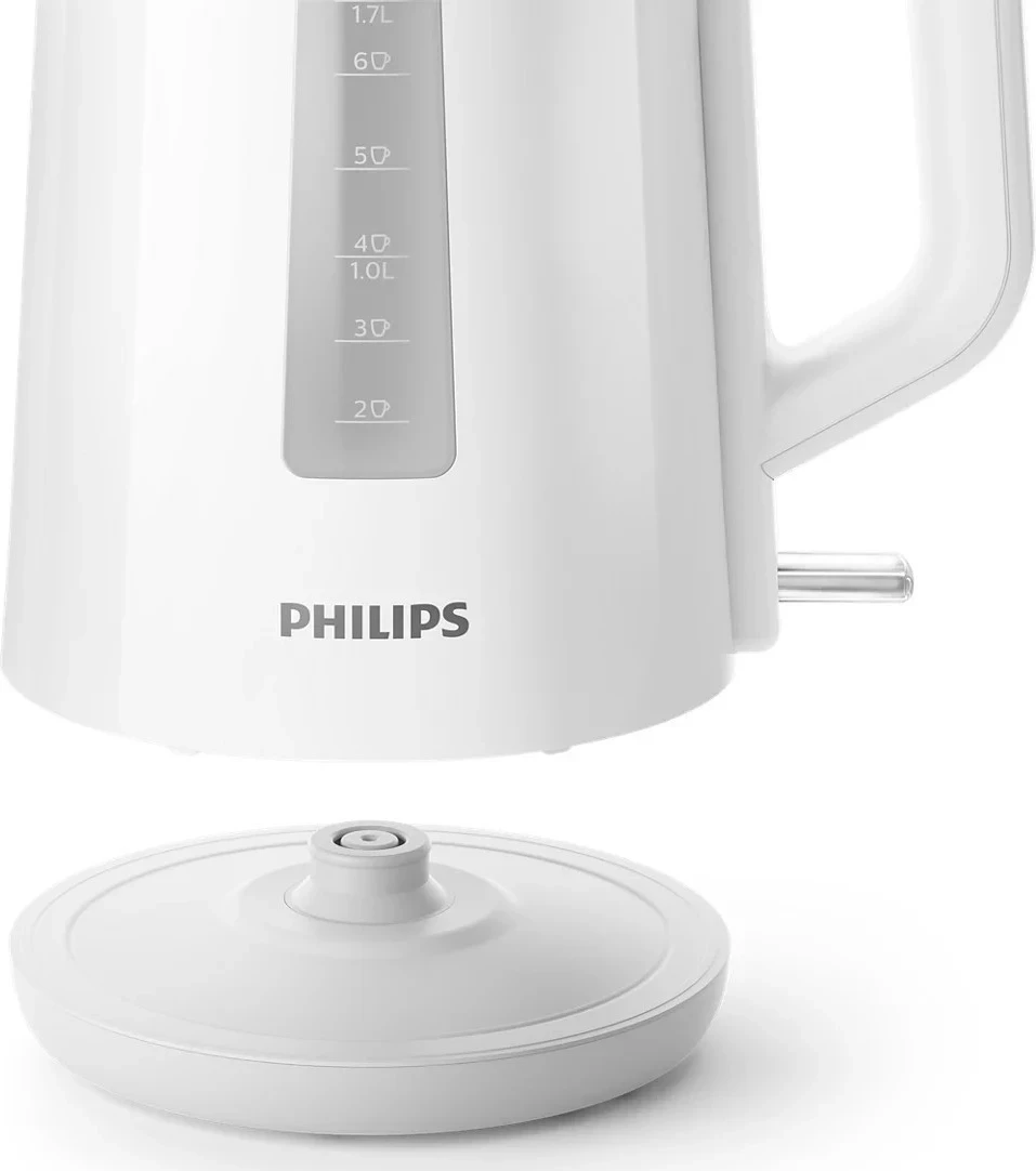 Çajnik elektrik Philips 3000 Series HD9318/00 1.7 L 2200 W, i bardhë