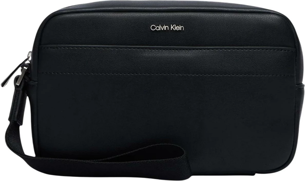 Çantë pouch për meshkuj Calvin Klein LV04D1277G, e zezë