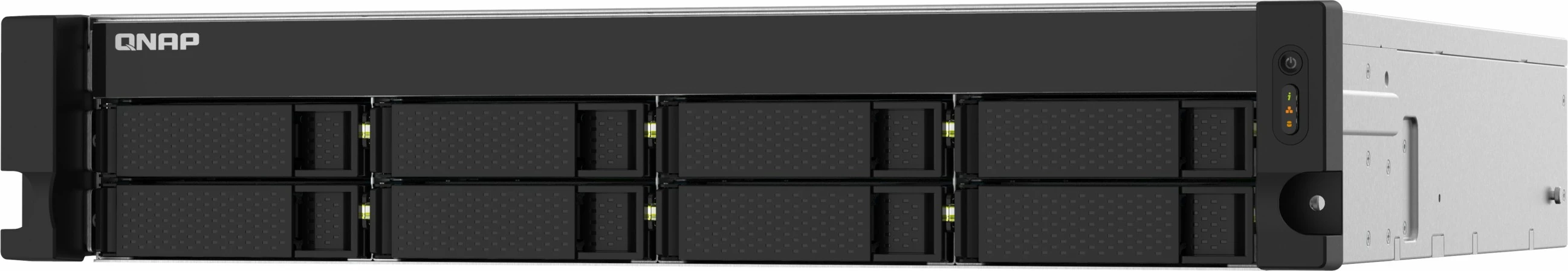 NAS QNAP TS-832PXU-RP, Rack 2U, 4GB RAM, 10GbE