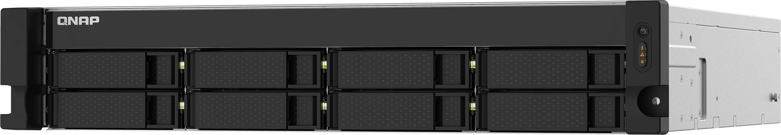NAS QNAP TS-832PXU-RP, Rack 2U, 4GB RAM, 10GbE