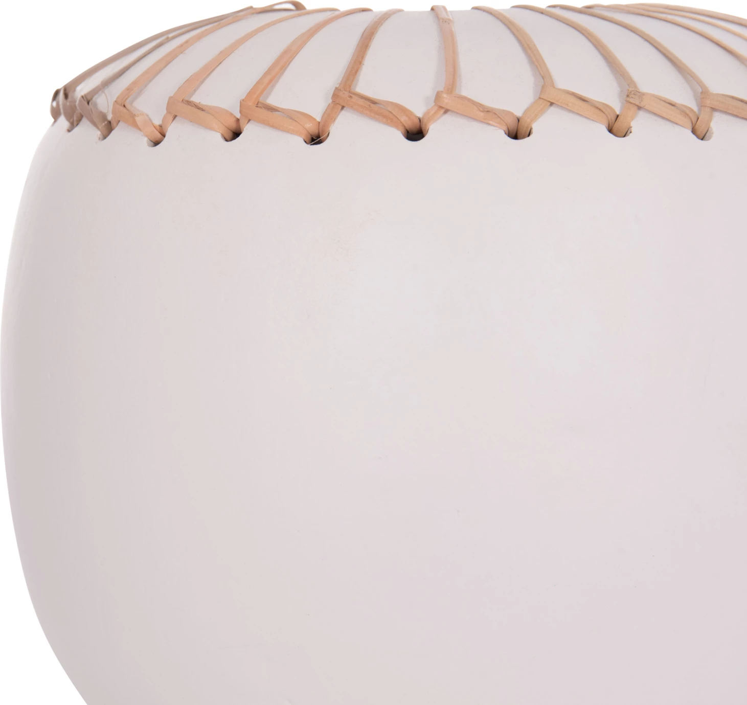 Vazo dekorative tavoline LENNOX, terrakotë, e bardhë, FH4675.02L, 22x20cm