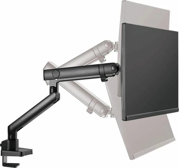 Mbajtës monitori ICYBOX IB-MS313-T për 1 ekran deri 32\" (8 kg), krah me gaz, VESA 75x75/100x100, i zi