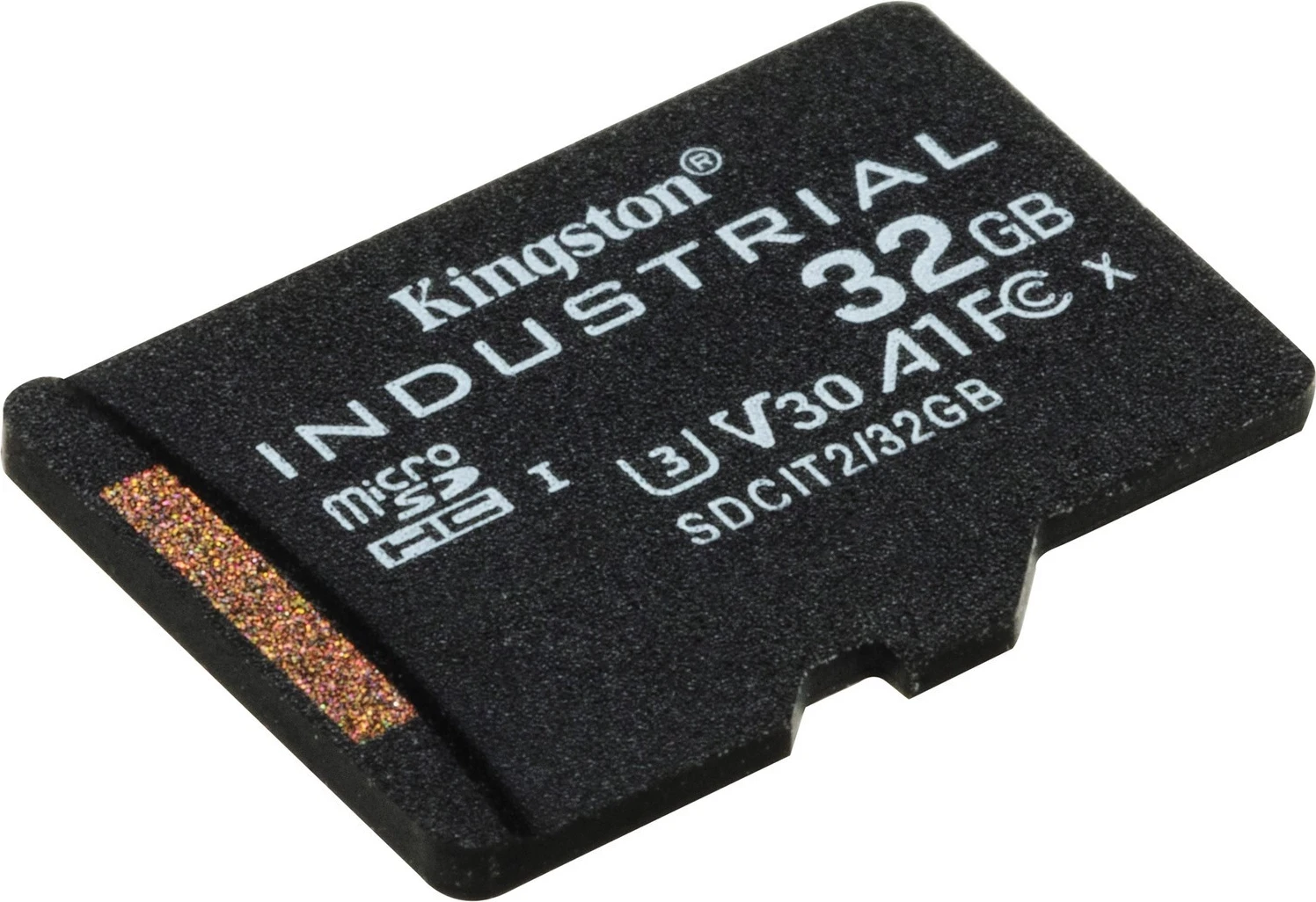 Kartelë memorje Kingston Industrial microSDHC 32GB Class 10 A1 me adapter SD