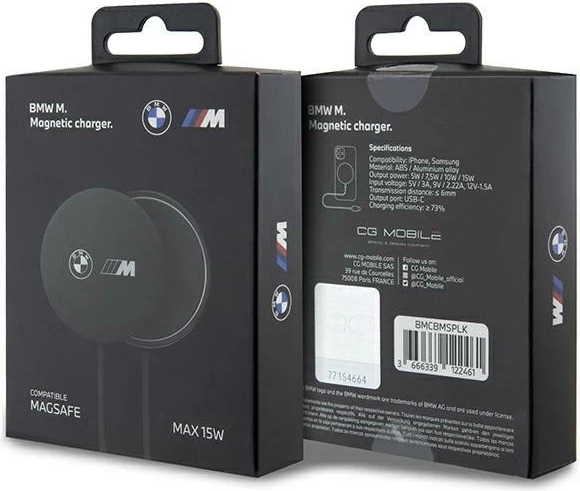 Karikues wireless BMW M Edition, 15W, MagSafe, i zi