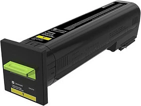 Toner Lexmark 82K2XYE, Yellow, XL 22000 faqe