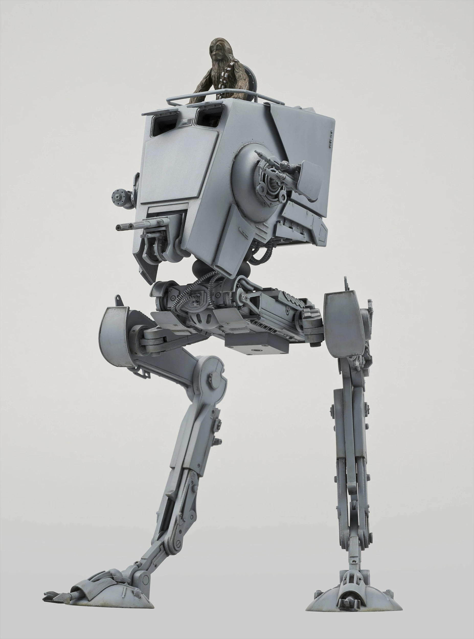 Model montimi Revell AT-ST 1:48, 144 pjesë, 18.2 cm, Star Wars, gri