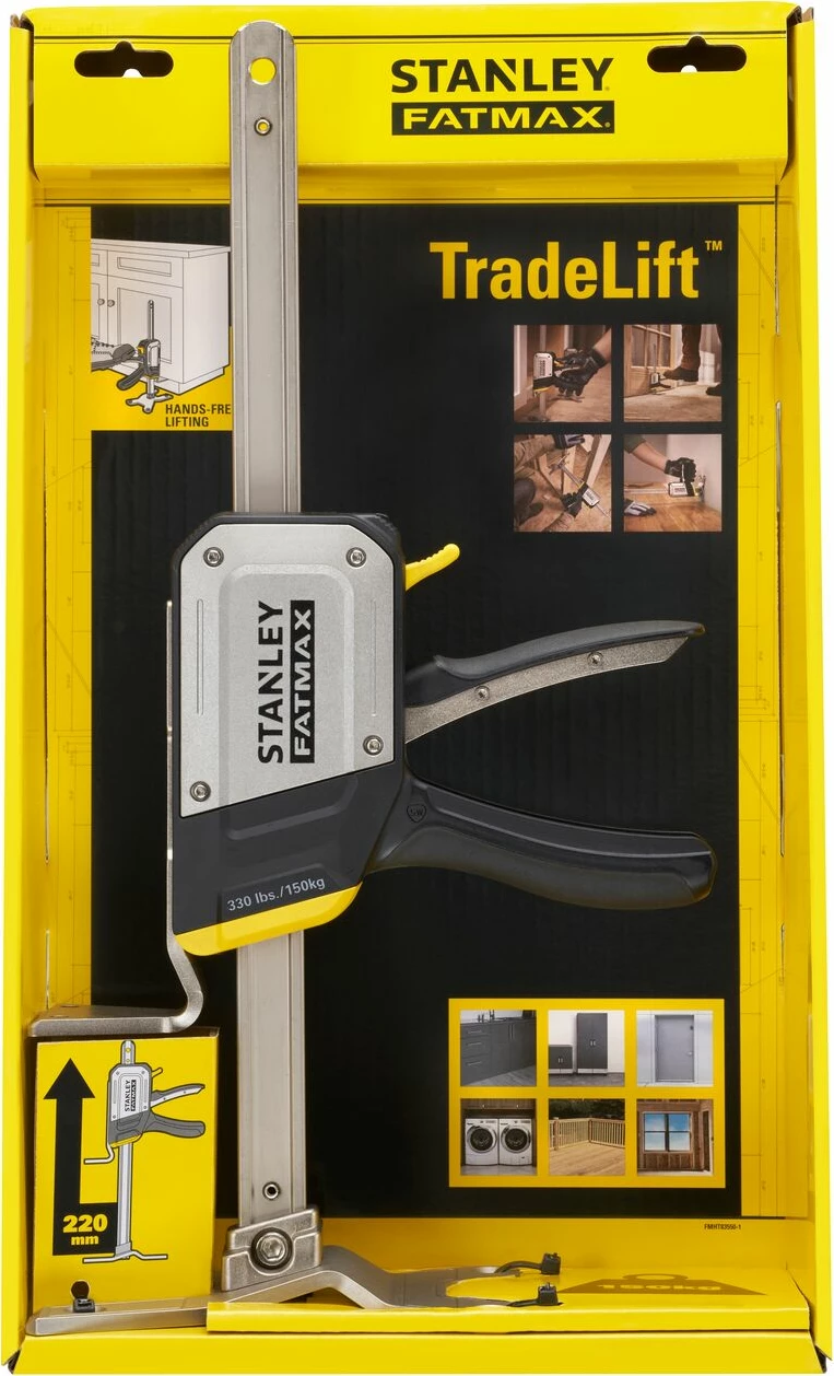 Vegël ngritëse multipërdorimëshe Stanley FATMAX TradeLift FMHT83550-1, 150 kg, 7-220 mm