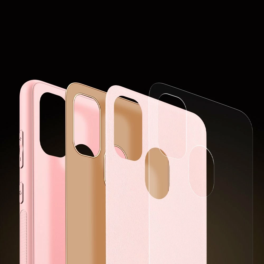 Mbështjellës Dux Ducis Yolo për Samsung Galaxy M30s, rozë