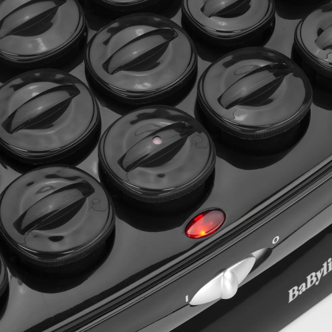 Set për stilim flokësh BaByliss Thermo Ceramic Rollers, 50 W, E zezë