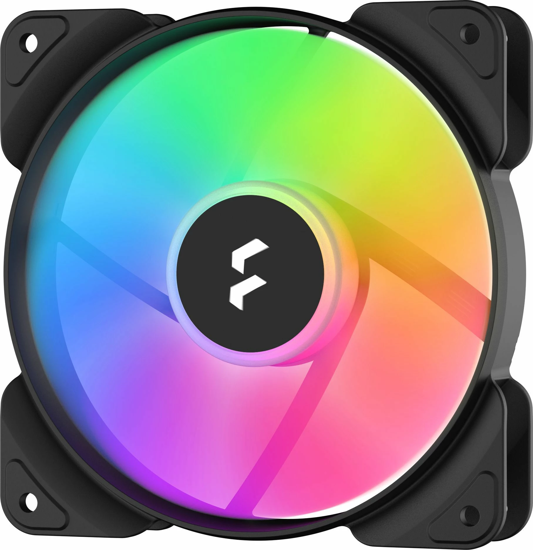 Ventilator kasë Fractal Design Aspect 12 RGB FD-F-AS1-1205, 120mm ARGB, 2000rpm, 3-pin, i zi, 1 copë