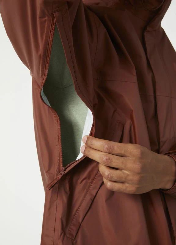 Jakne për meshkuj Helly Hansen, të kuqe dhe të kafe