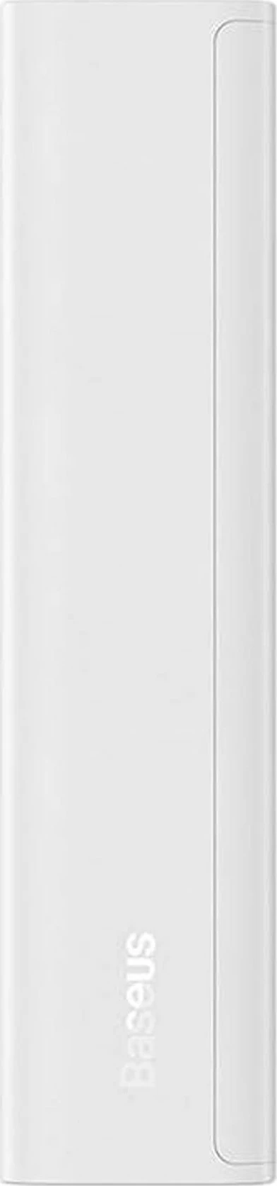 Powerbank Baseus Adaman2 10000mAh 30W PD me display, 3 porta, me kabllo USB-C 30cm, i bardhë