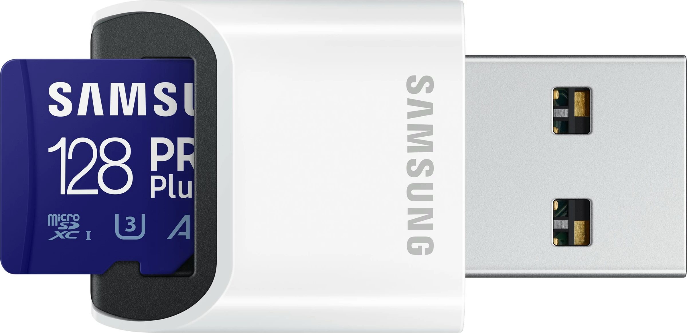 MicroSDXC Samsung PRO Plus 128GB, Class 10, UHS-I, blu