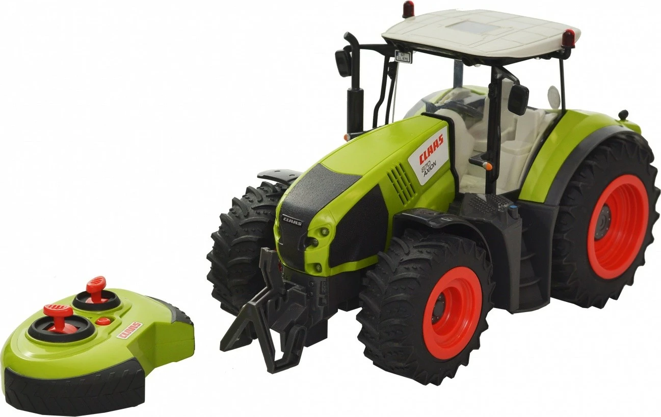 Traktor lodër RC Malik Claas Axion 870, 1:16, i gjelbër