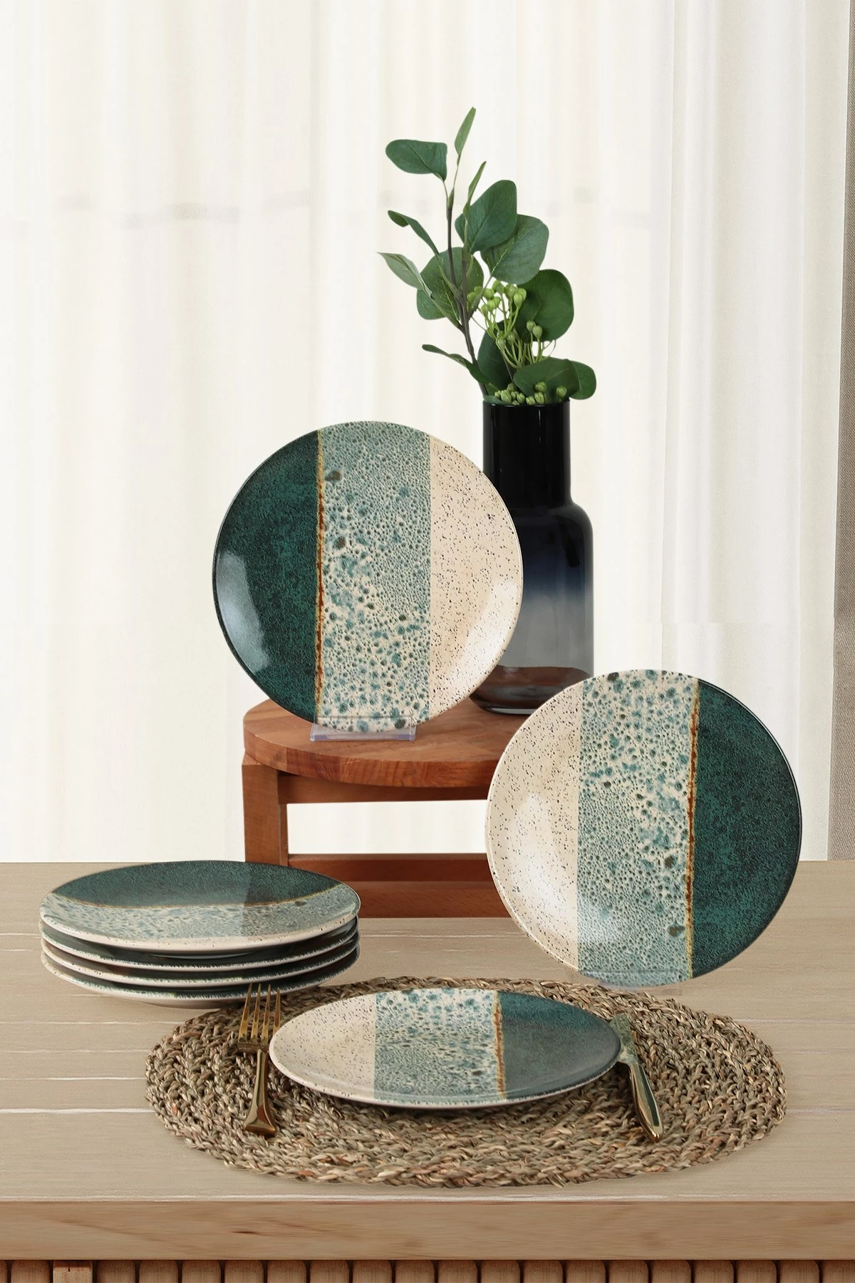 Set pjatash për ëmbëlsira (6 copë), Hermia Concept, ST040206F030A02J900MASD400