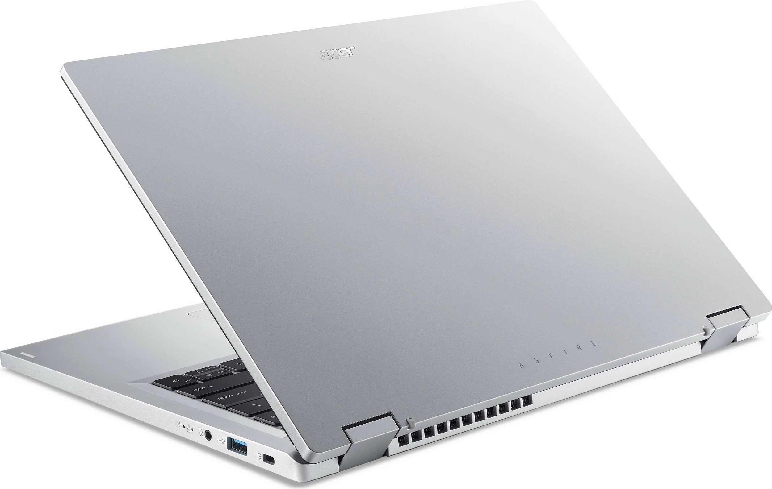 Laptop 2-n-1 Acer Aspire Go Spin 14 AGSP14-31PT-325W, Intel Core 3, 8GB RAM Memorje, 512GB SSD, 14" Touch, Windows 11 Home, Pure Silver