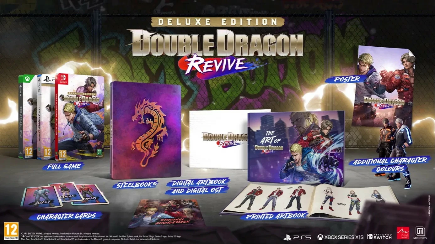 Lojë Xbox Series X Microids Double Dragon Revive, Deluxe Edition