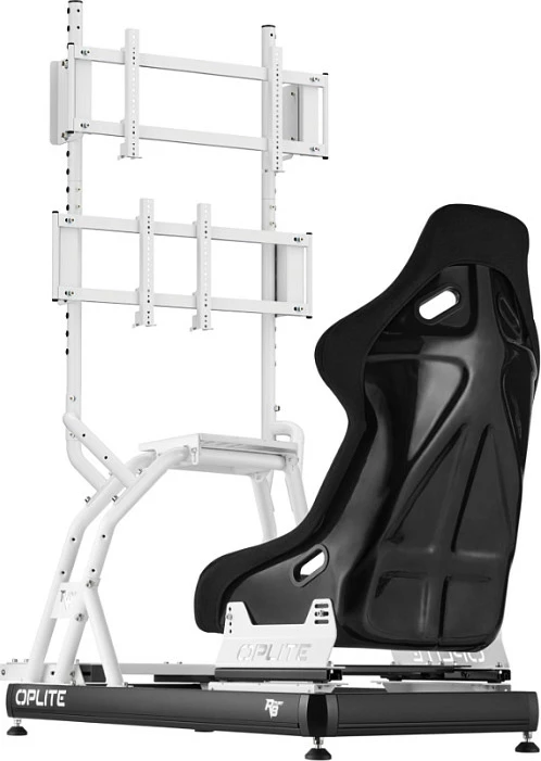 Mbajtëse monitori Oplite On Top Monitor Mount R8, çelik, e bardhë
