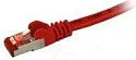 Patch kabëll RJ45 Synergy21 CAT6 0.15m, S/FTP, LSZH, i kuq