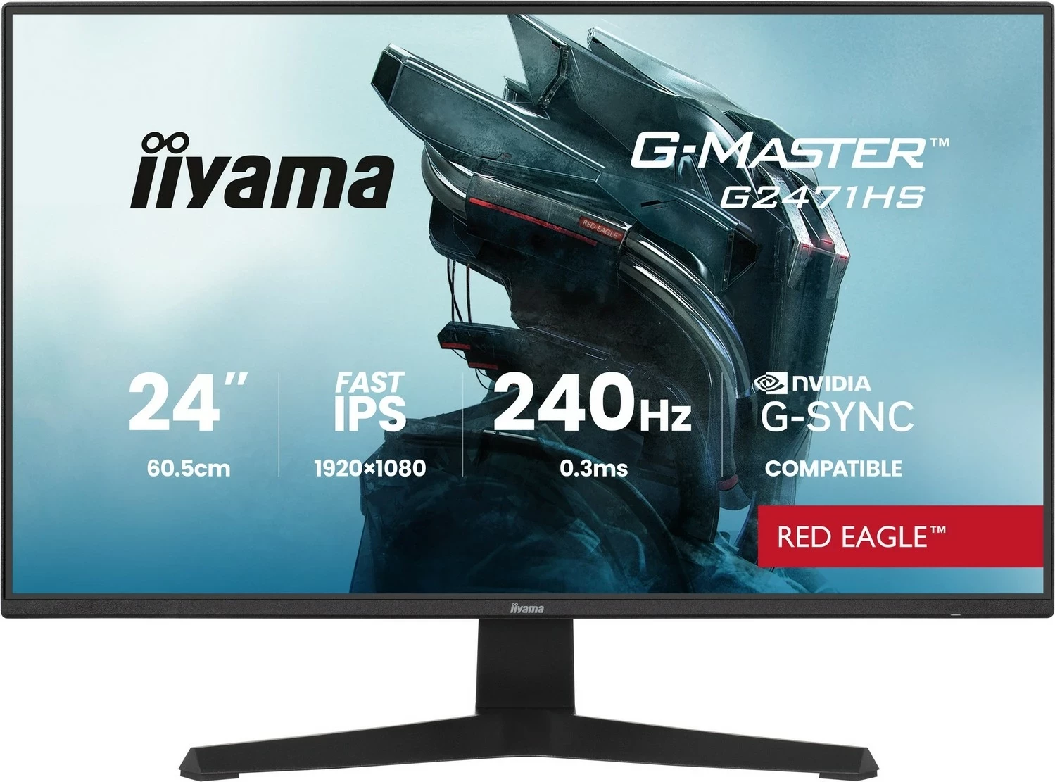 Monitor iiyama G-Master G2471HS-B1 Red Eagle 23.8" 240Hz Full HD Fast IPS, i zi