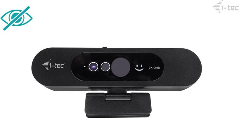 Webkamerë i-tec SOLOMON WH200, 2K 4MP, Windows Hello, USB, e zezë