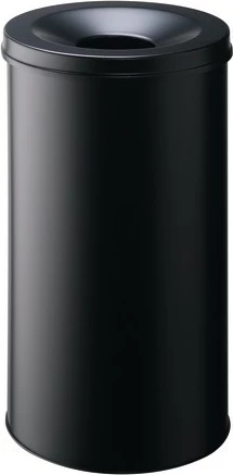 Kosh mbeturinash Durable 3307-01, 60L, çelik, i zi, kapak alumini