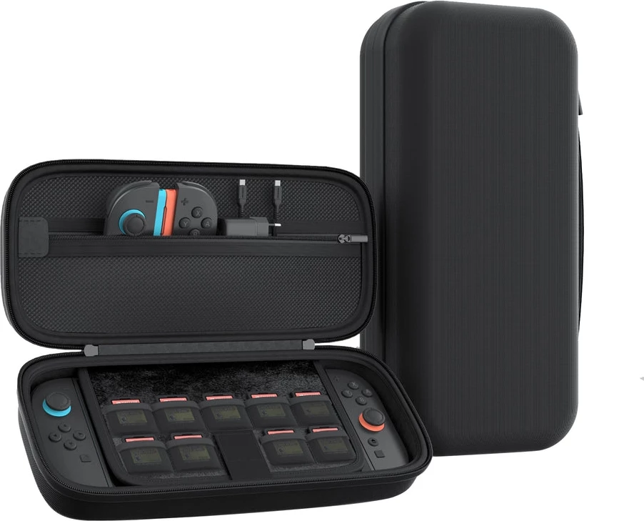 Mbështjellës AmazingThing PlayShield Pack Kit Case për Nintendo Switch 2, zi