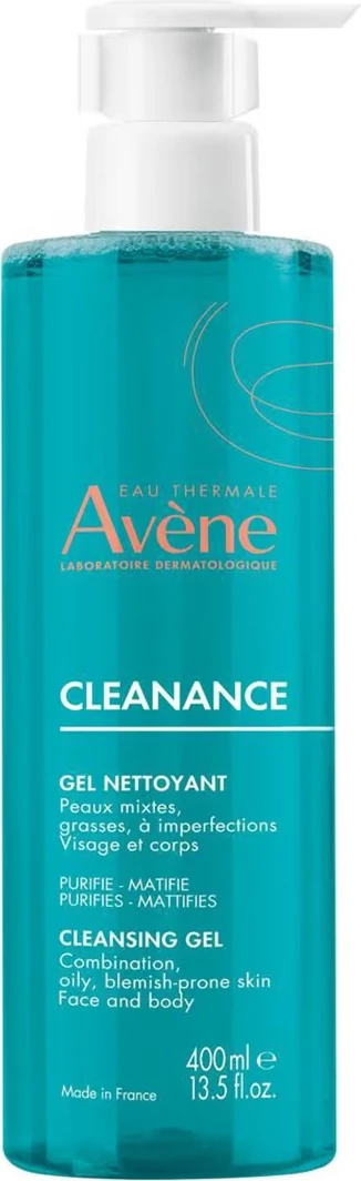 Xhel pastrues për femra Avene Cleanance 400ml
