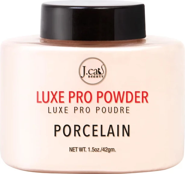 Puder për femra J.Cat Beauty Luxe Pro Powder Loose Setting Powder 103 Porcelain 42g