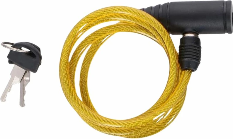 Kyç për biçikleta Dunlop, i verdhë