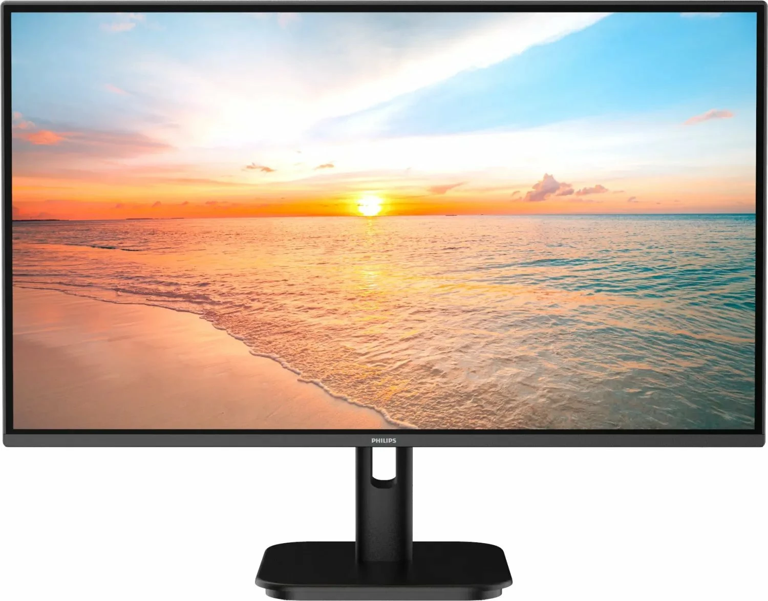 Monitor Philips E-Line 24E1N1100A/00 23.8" IPS Full HD 100Hz 1ms HDMI/VGA me altoparlantë të integrum, i zi