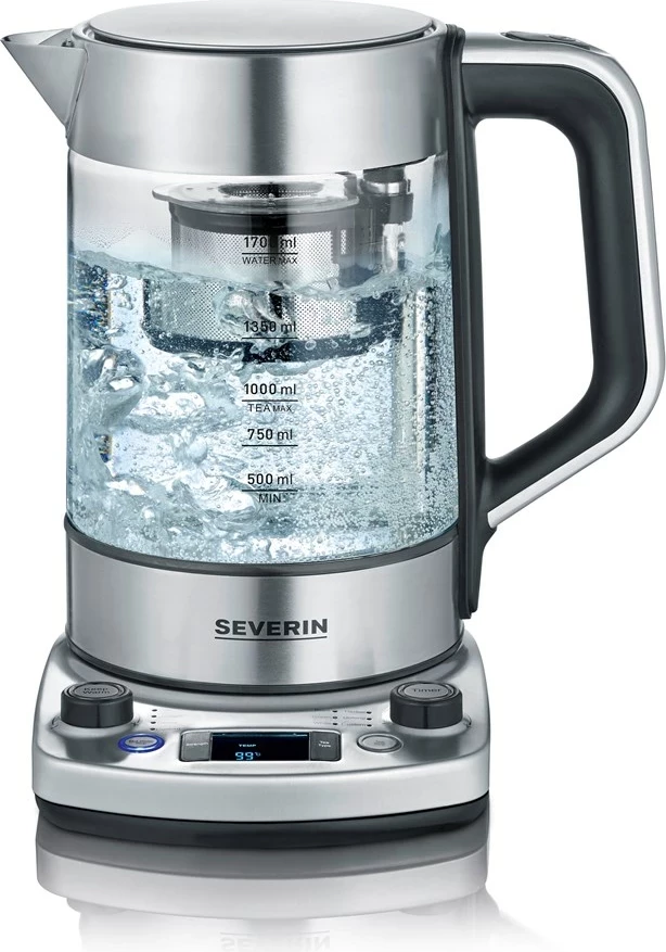 Ibrik elektrik Severin WK 3422, 1.7 L, 3000 W, Inoks