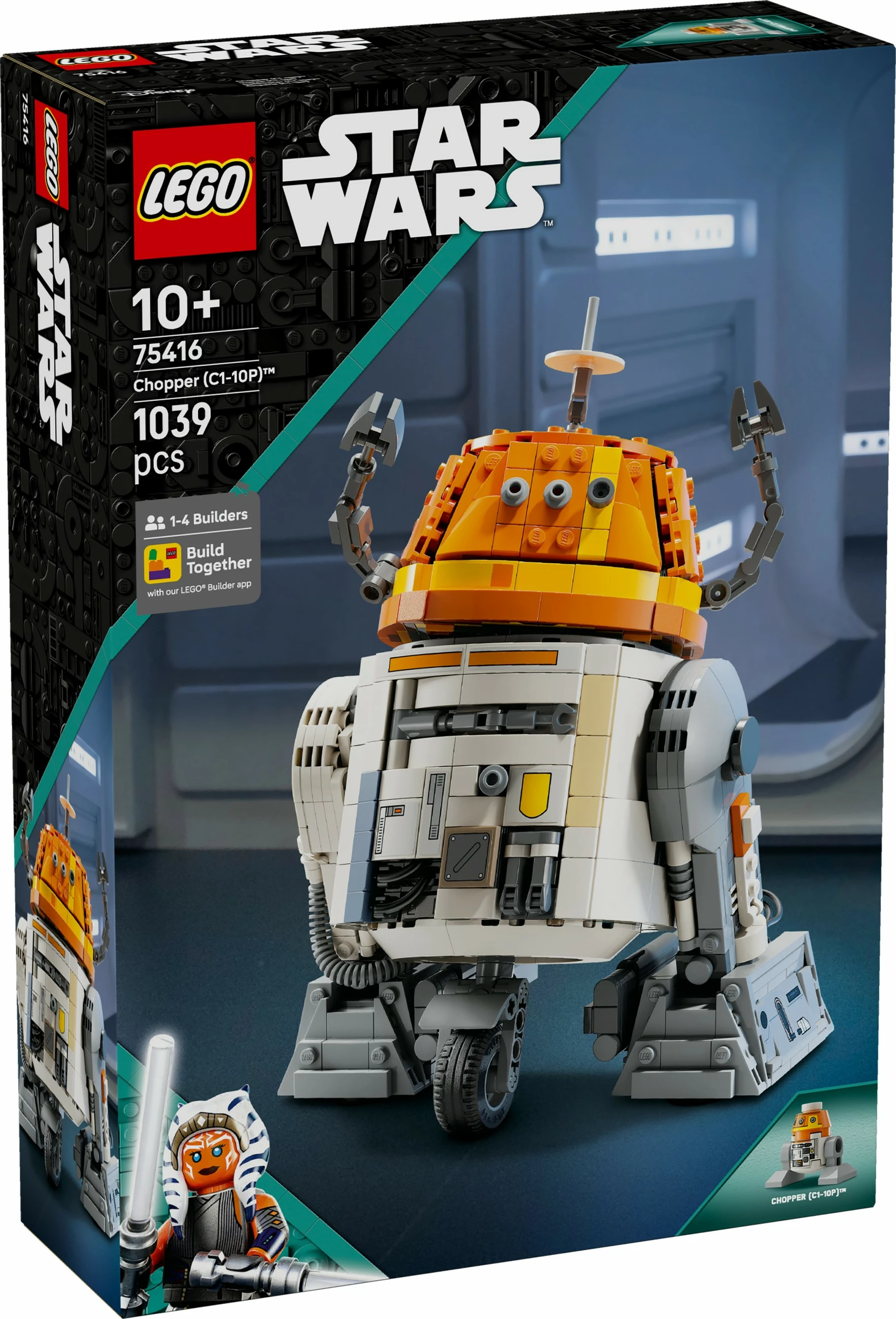 Set ndërtimi LEGO Star Wars Chopper C1-10P 1039 pjesë multikolor