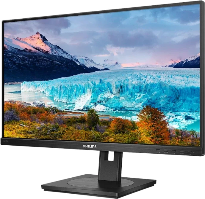 Monitor Philips 242S1AE 23.8\" IPS FHD 100Hz, i zi, set me kabllo