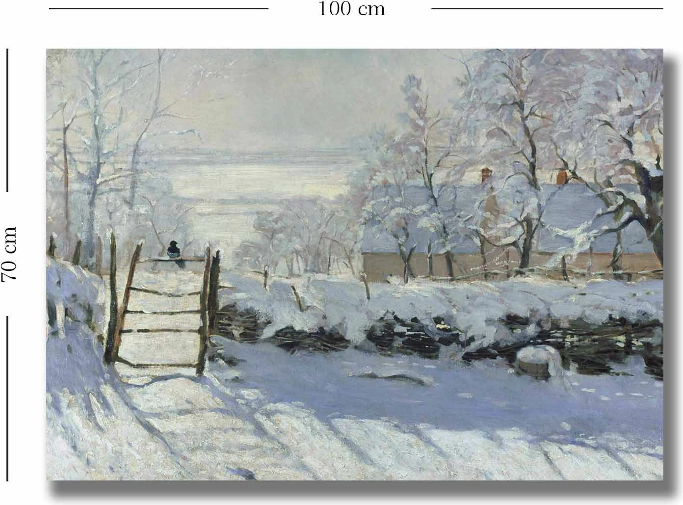 Pikturë dekorative në kanavacë, Wallity, 70100MONET014